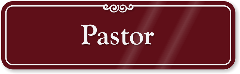 Pastor Sign Se 2437 Showcase Burrev - Tool Room Sign (800x570), Png Download