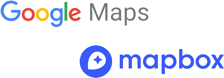 Mapbox And Google Maps Both Supported - Google Certified Publisher Partner (1000x400), Png Download