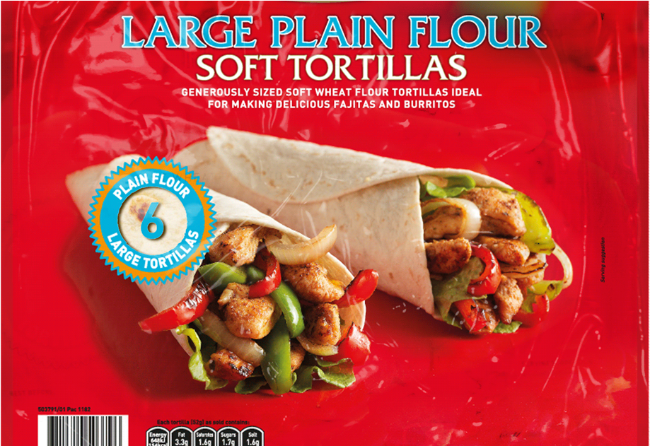50379 Large Plain Flour Soft Tortillas - Santa Maria Santa Maria Large Plain Flour Tortilla (1200x630), Png Download