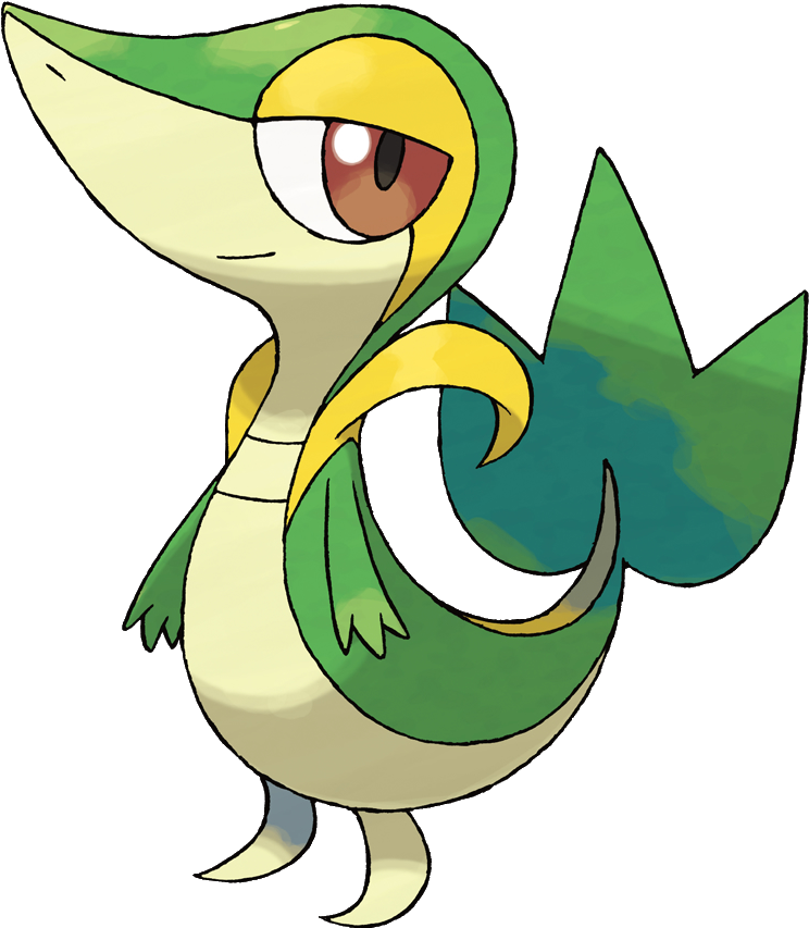 495snivy - Pokemon Grass Type Starter (761x859), Png Download