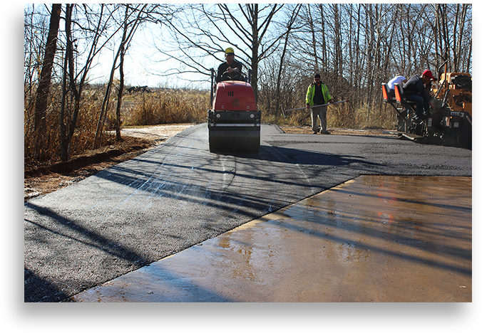 Eagle Asphalt Paving Division Of Marshfield, Wisconsin, - Eagle Asphalt (676x468), Png Download