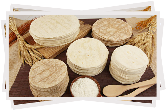 Flour Tortillas - Taco (636x491), Png Download