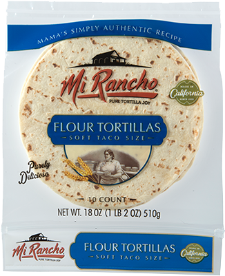 Bag1 - Mi Rancho Mama's Flour Tortillas (369x406), Png Download
