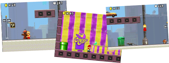 New Super Mario Bros (580x224), Png Download