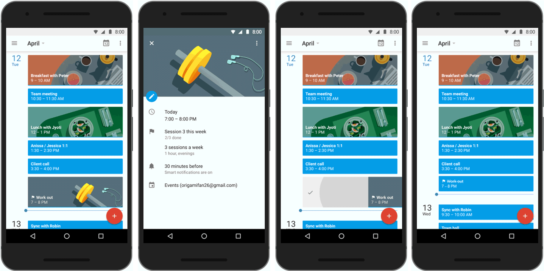 Google Calendar Goals (1920x1081), Png Download