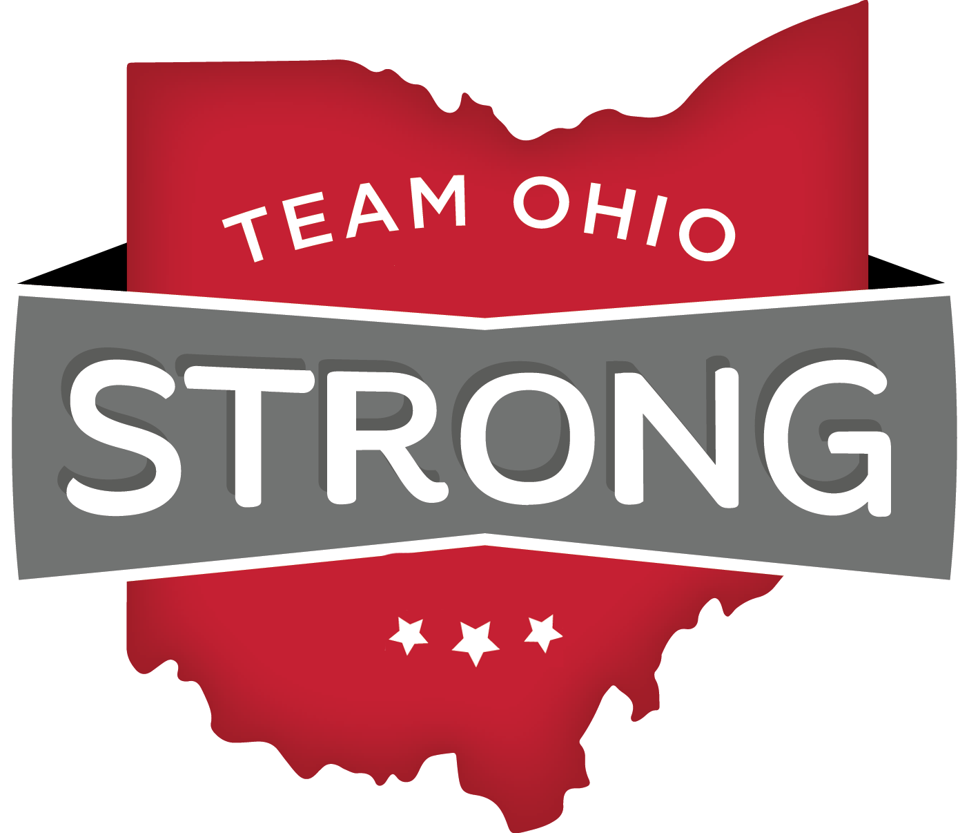 Team Ohio 4 Life - Ohio Silhouette (1404x1206), Png Download