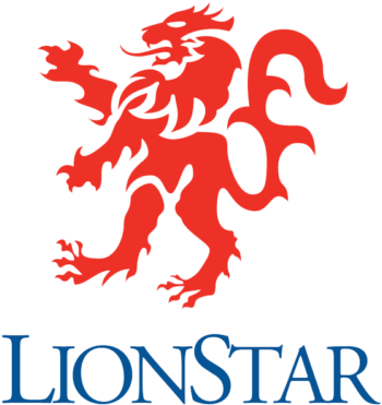 Logo Of Star With Lion (376x400), Png Download