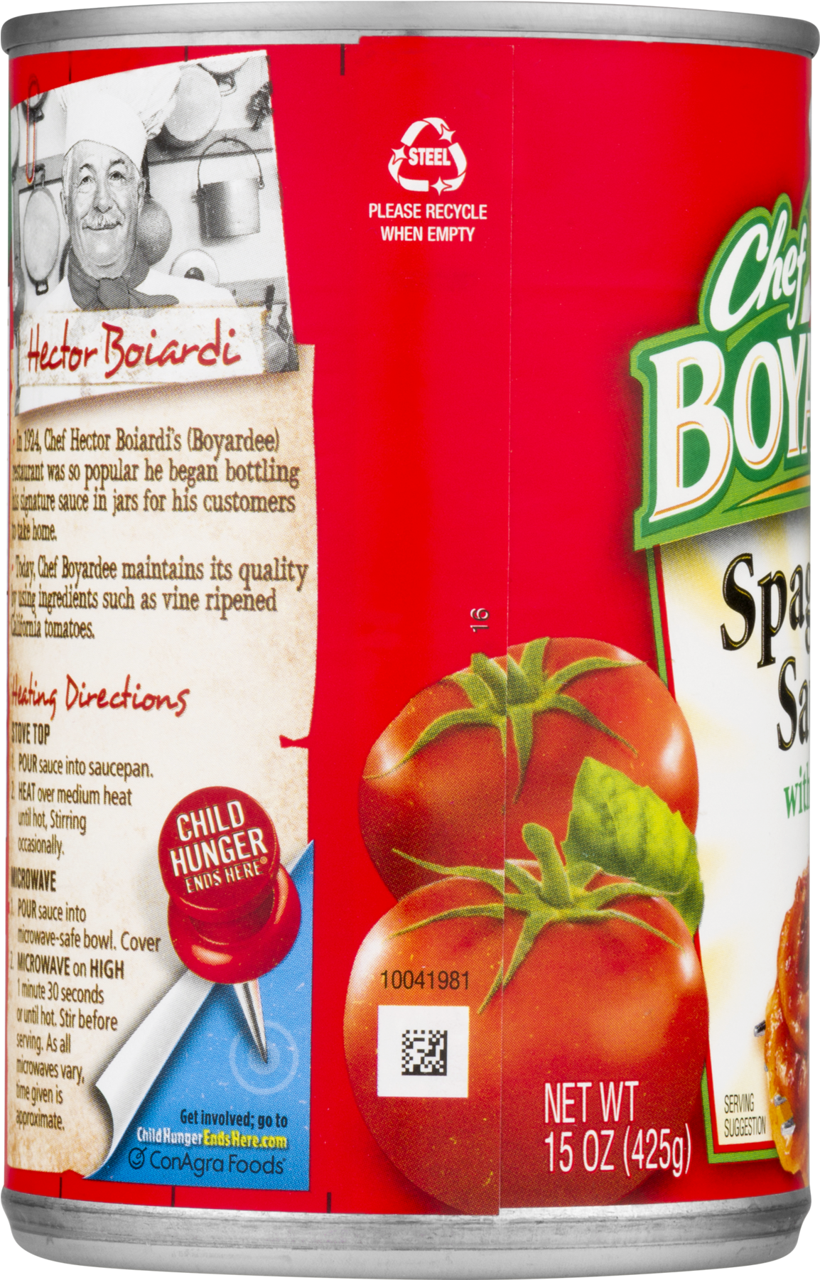 Chef Boyardee Chicken Ravioli In Tomato Sauce - 15 (1800x1800), Png Download
