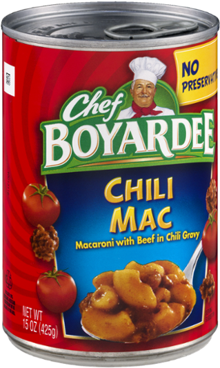 Chef Boyardee Cheesy Burger Macaroni (600x600), Png Download