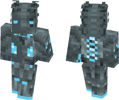 Savitar - Lil Uzi Vert Minecraft Skin (584x497), Png Download