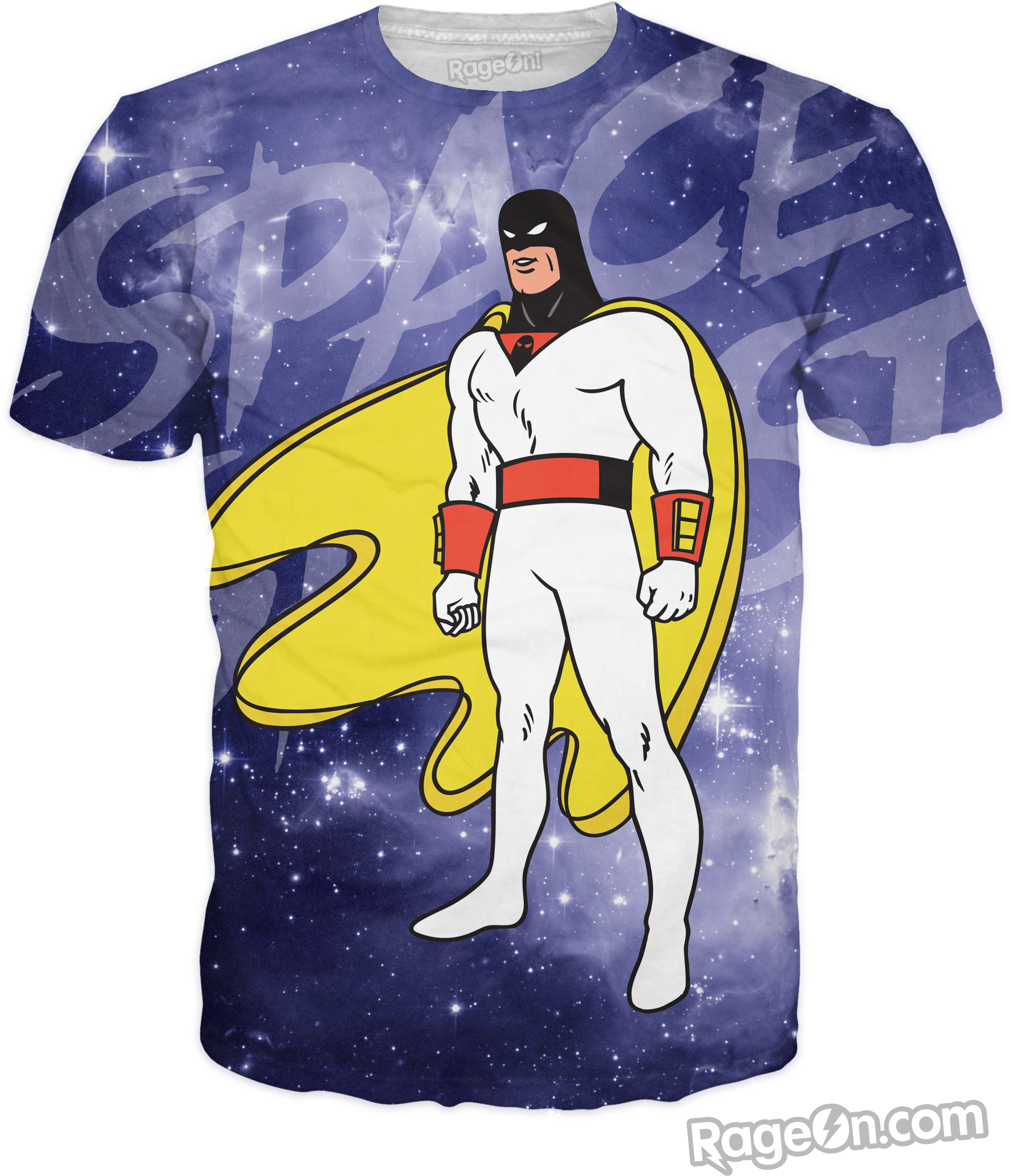 Space Ghost Cartoon Car Bumper Sticker Decal 4x 5 (1664x2048), Png Download