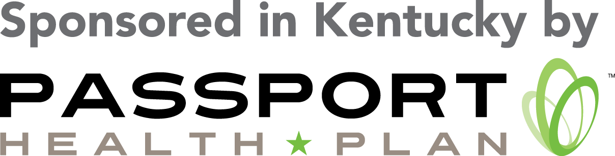 Sponsored In Ky Logo - Passport Health Plan Logo (1208x308), Png Download