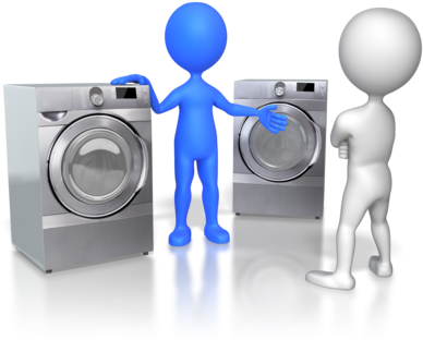 3d Stick Figure Secretary - Stick Figure Selling (400x317), Png Download