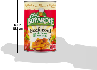 Chef Boyardee Beefaroni - Chef Boyardee Beefaroni - 15 Oz Can (400x400), Png Download