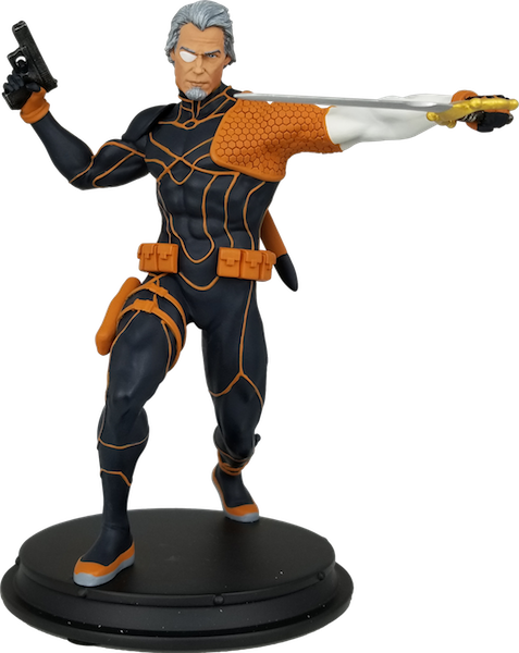 Icon Heroes Dctv Arrow, Flash, & Dc Rebirth Deathstroke - Dc Comics (477x600), Png Download