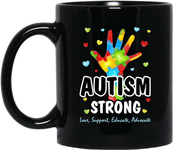 Autism Strong Mugs - My Hallmark Christmas Movie Watching Mug (600x600), Png Download