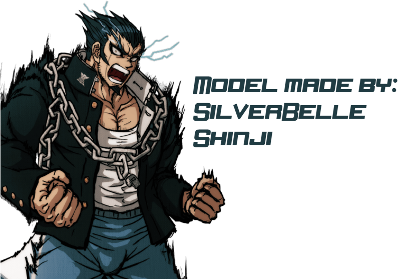 Bodygroups Included - - Danganronpa 2 Nekomaru (800x600), Png Download