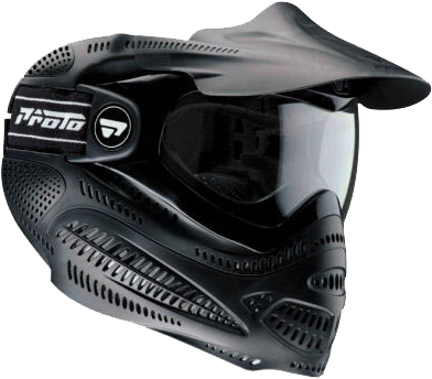 Our Rental Masks - Dye Paintball Goggle Proto Switch El - Black (400x366), Png Download