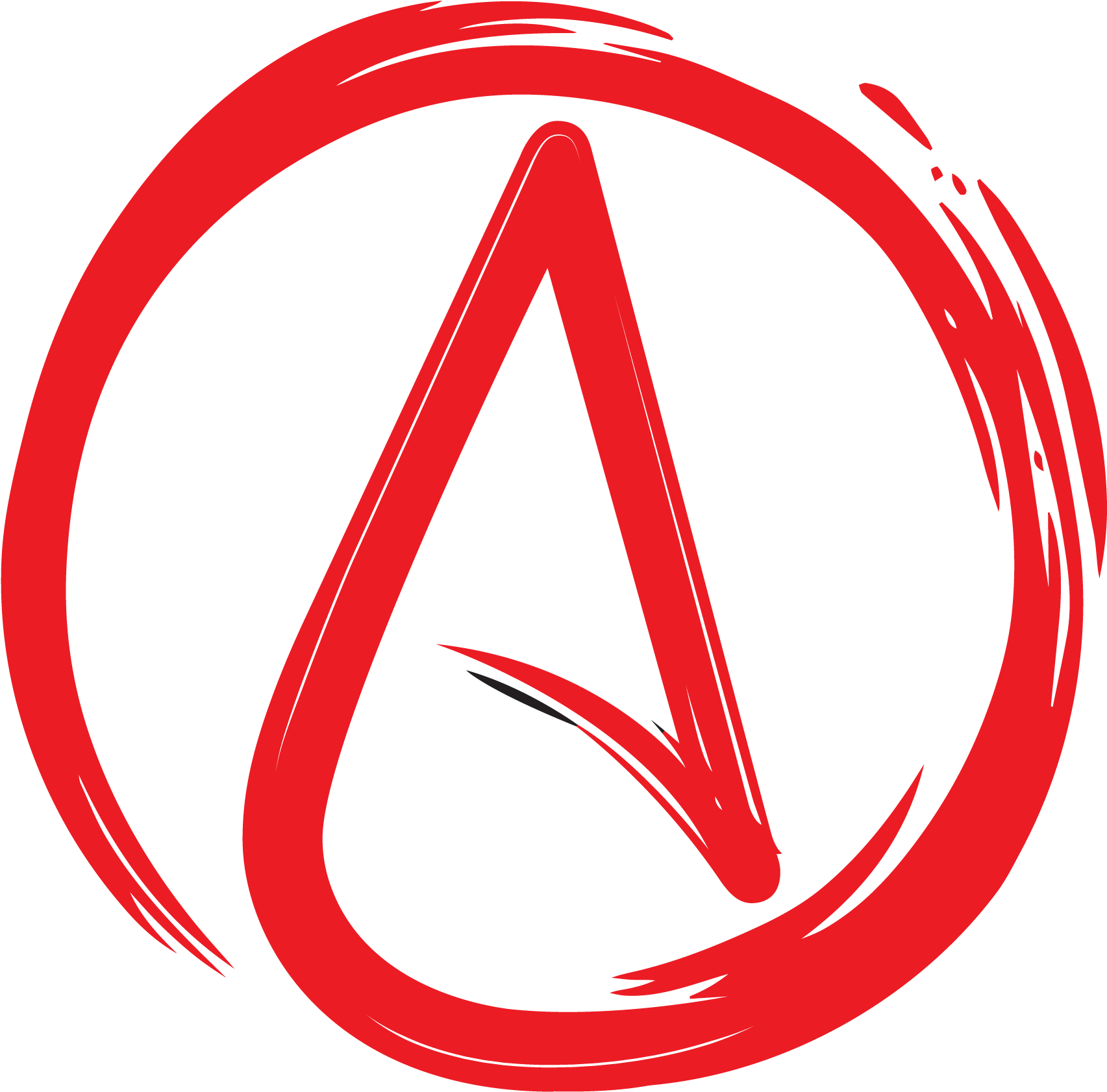 Atheist Alliance Of America Logo Window Decal - Atheists Logo (1707x1691), Png Download