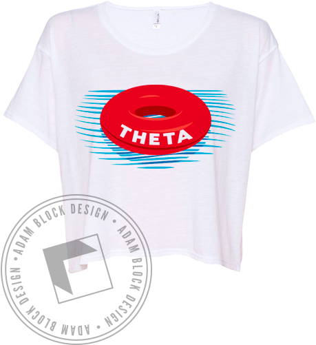 Kappa Alpha Theta Inner Tube Tee - Rush Sigma Nu Shirt (464x585), Png Download