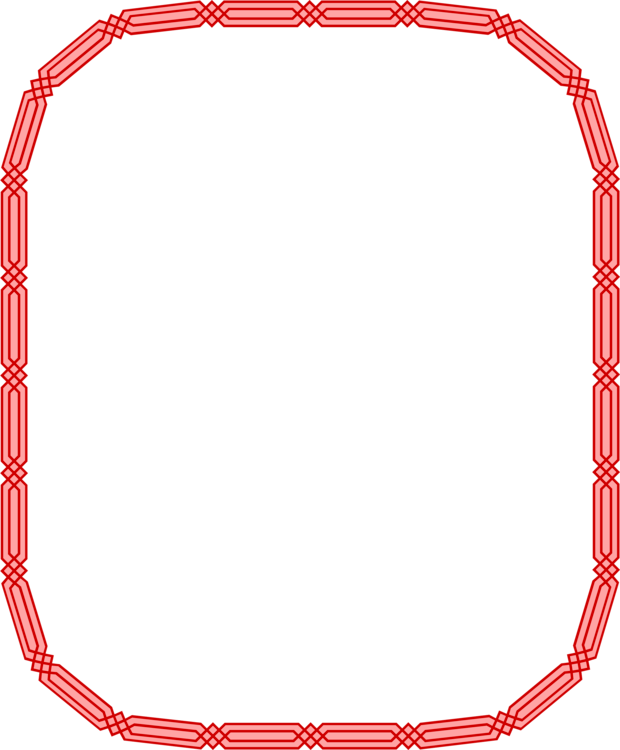 Borders And Frames Picture Drawing Decorative Arts (620x750), Png Download