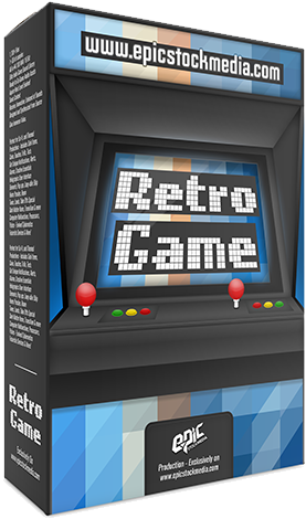 8-bit Old School 80's Vintage Game Styled Audio Sound - Video Game (500x500), Png Download