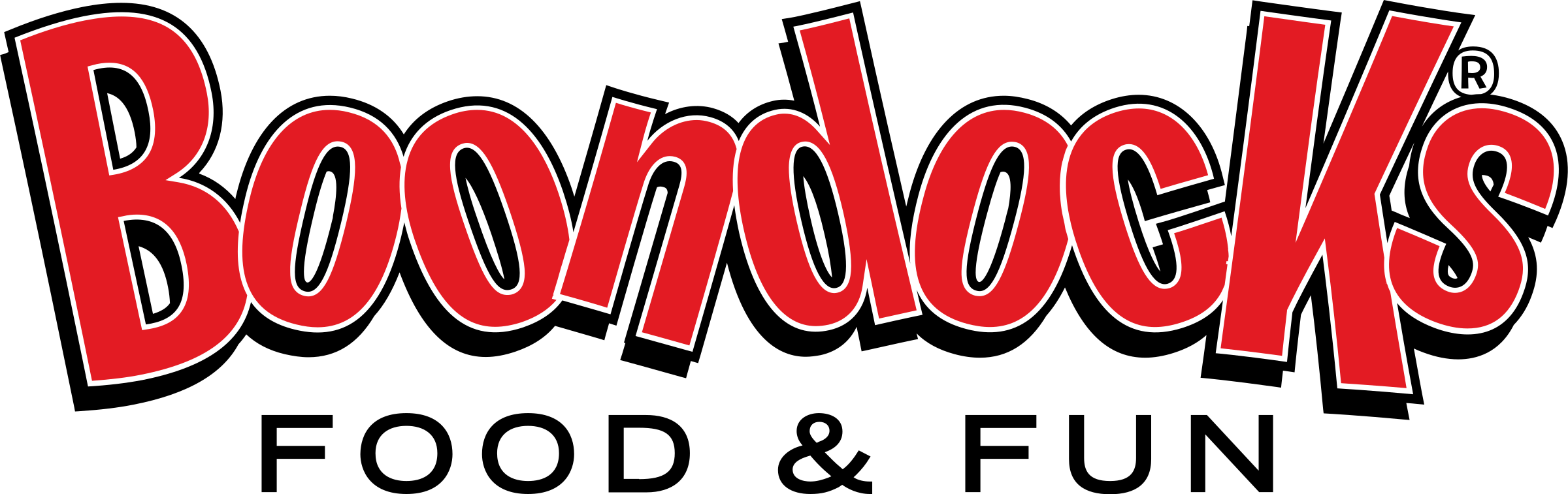 Boondocks Logo Png Transparent - Boondocks Food And Fun (2400x757), Png Download