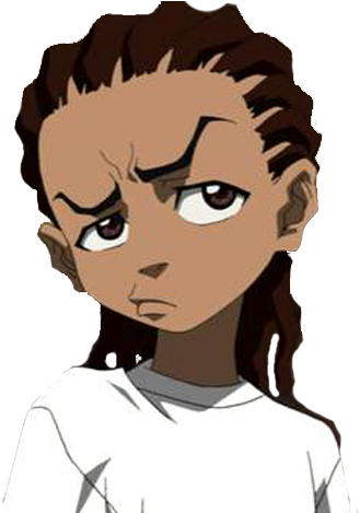 Goon Riley Freeman - Boondocks:complete Season Two (833x468), Png Download