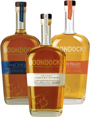 Boondocks - Boondocks American Whiskey 95 Proof (400x500), Png Download