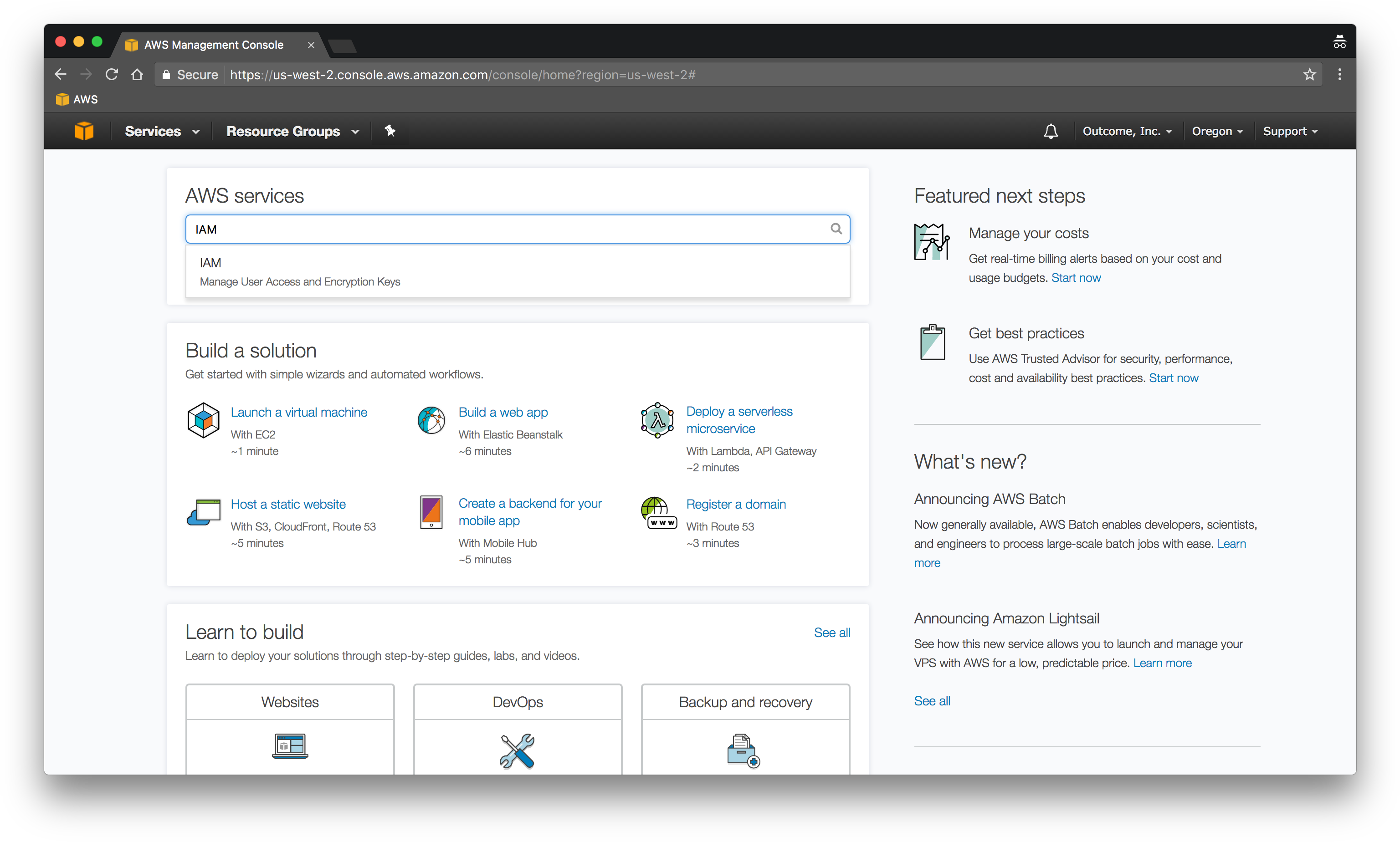 Select The “users” Item On The Left And Then Click - Amazon Web Services (3104x1872), Png Download