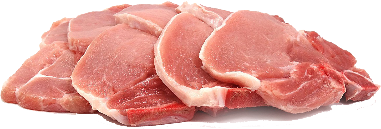 Thin Size Pork Chops - Pork Chop (1500x780), Png Download