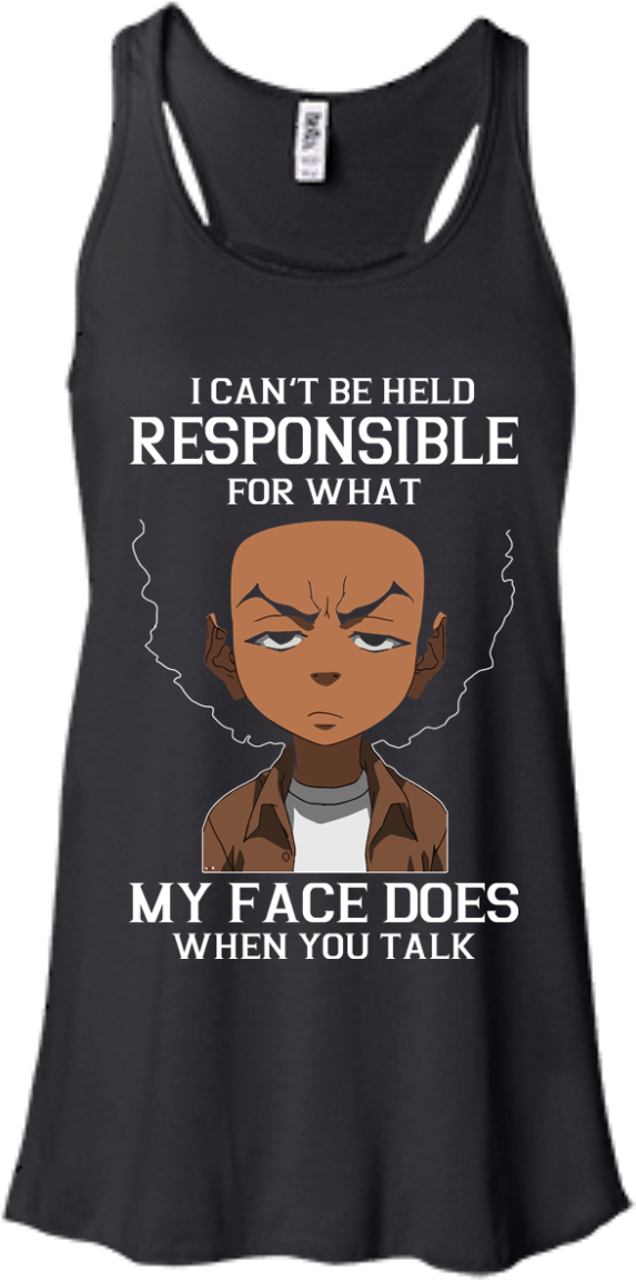 I Can't Be Held Responsible For What My Face Does When - Keep Calm And Walk A French Bulldog Flowy Tank Top. (1155x1155), Png Download