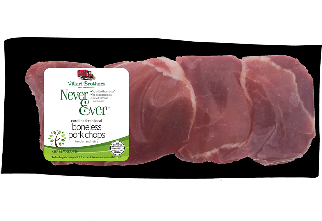 Boneless Pork Chops - Veal (1157x772), Png Download