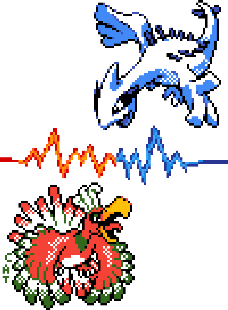 Ho-oh & Lugia - Pokemon (800x1200), Png Download