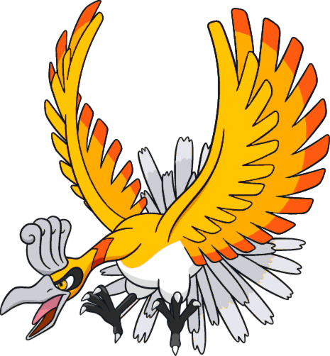 View Ho-oh , - Pokemon Ho Oh Shiny (465x502), Png Download