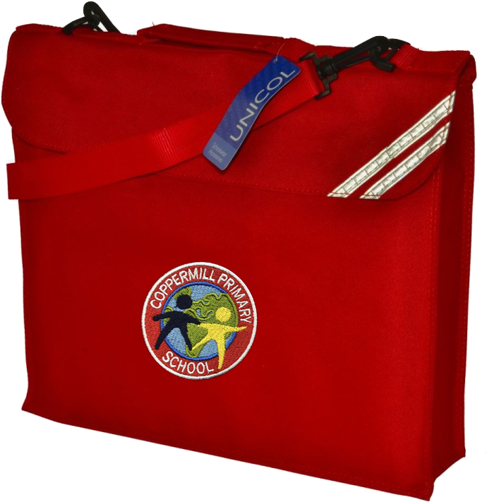 Coppermill Primary School Deluxe Bookbag - Backpack (729x732), Png Download