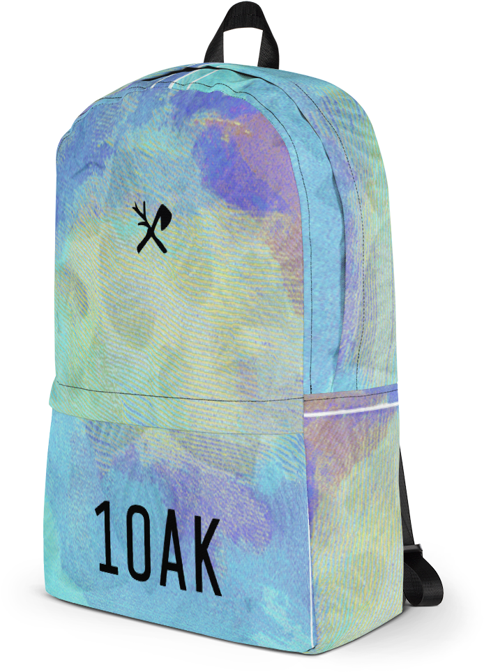 1oak Floral Book Bag - Backpack (1000x1000), Png Download