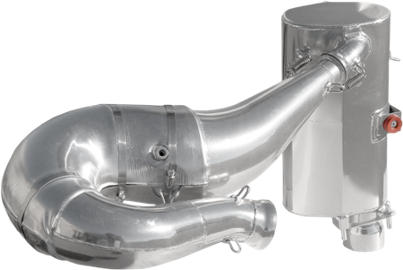 Starting Line Exhaust Single Pipe Pol 09 862 Part Number - Slp Exhaust Polaris (450x301), Png Download
