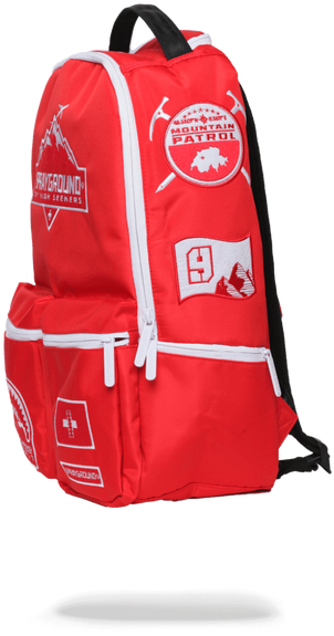 Sprayground $ky High Seekers Mountain Patrol Book Bag - Sky High Seekers Backpack (500x638), Png Download