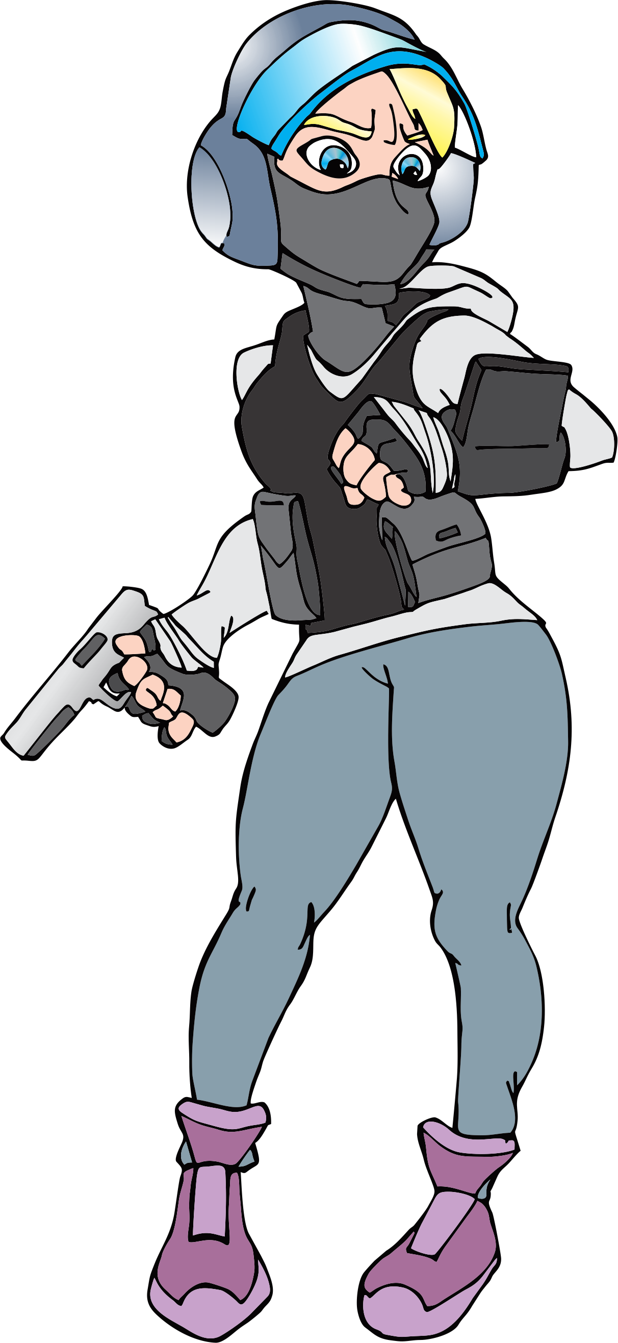 Creativemy - Thick Iq Rainbow Six Siege (1212x2632), Png Download