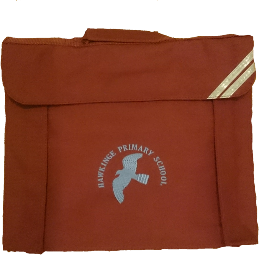 Hawkinge Primary Expandable Landscape Book Bag - Bag (1000x947), Png Download