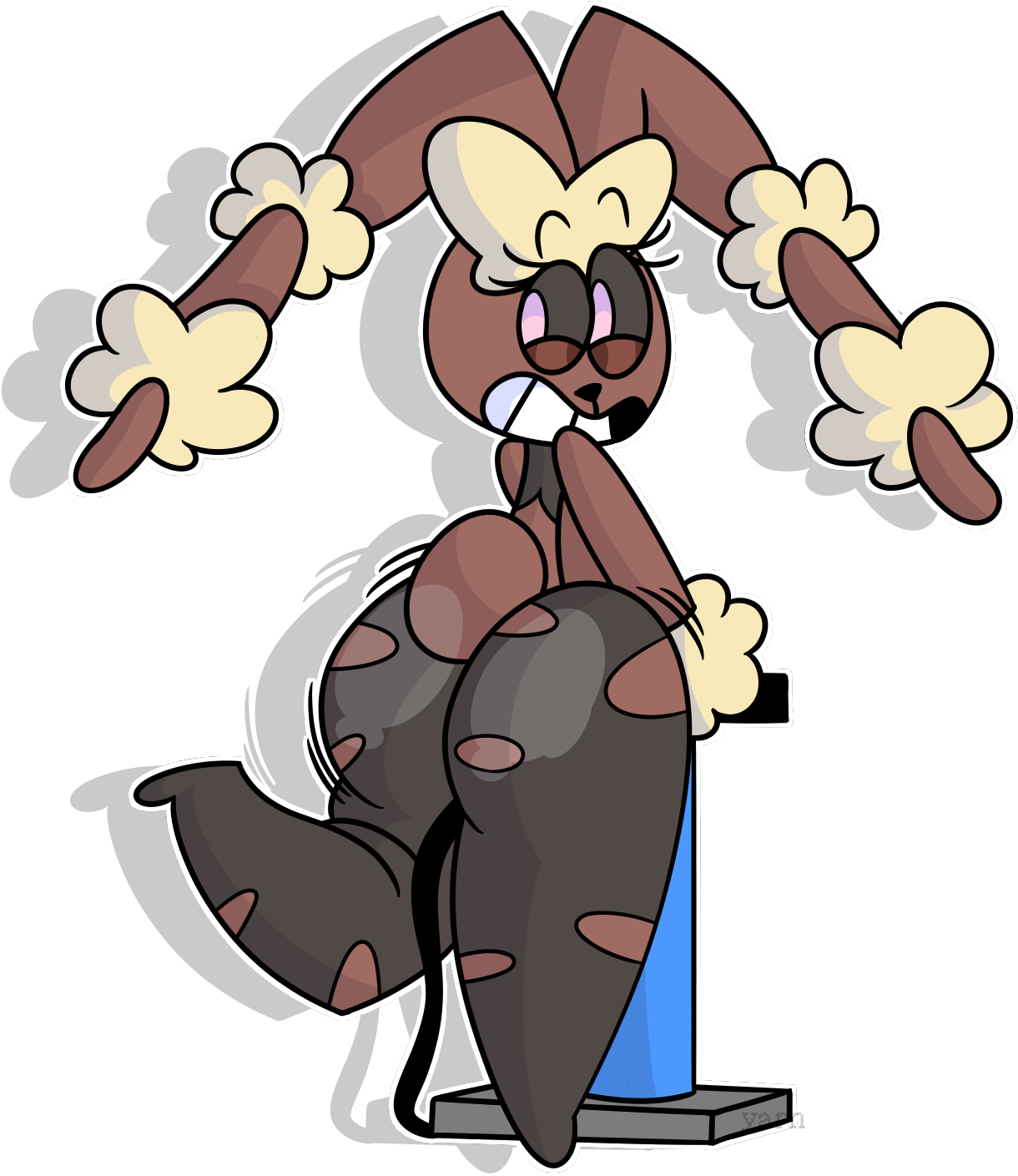 Mega Evolve = Mega Thicc - Yarn (1296x1836), Png Download