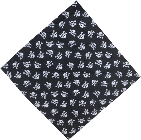 Pretty Disturbia Handmade Black White Skull - Halloween Fabric - Red Skulls On Black (556x545), Png Download