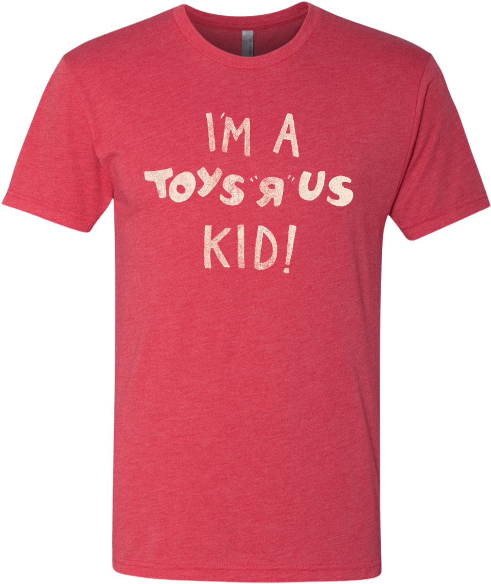 Retro I'm A Toys R Us Kid Men's Triblend - Toys R Us Kid (1155x1155), Png Download