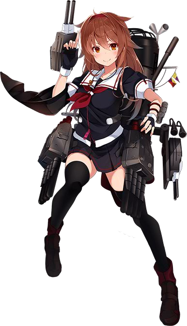 19416383 - Shiratsuyu Kai Ni Kancolle (386x672), Png Download