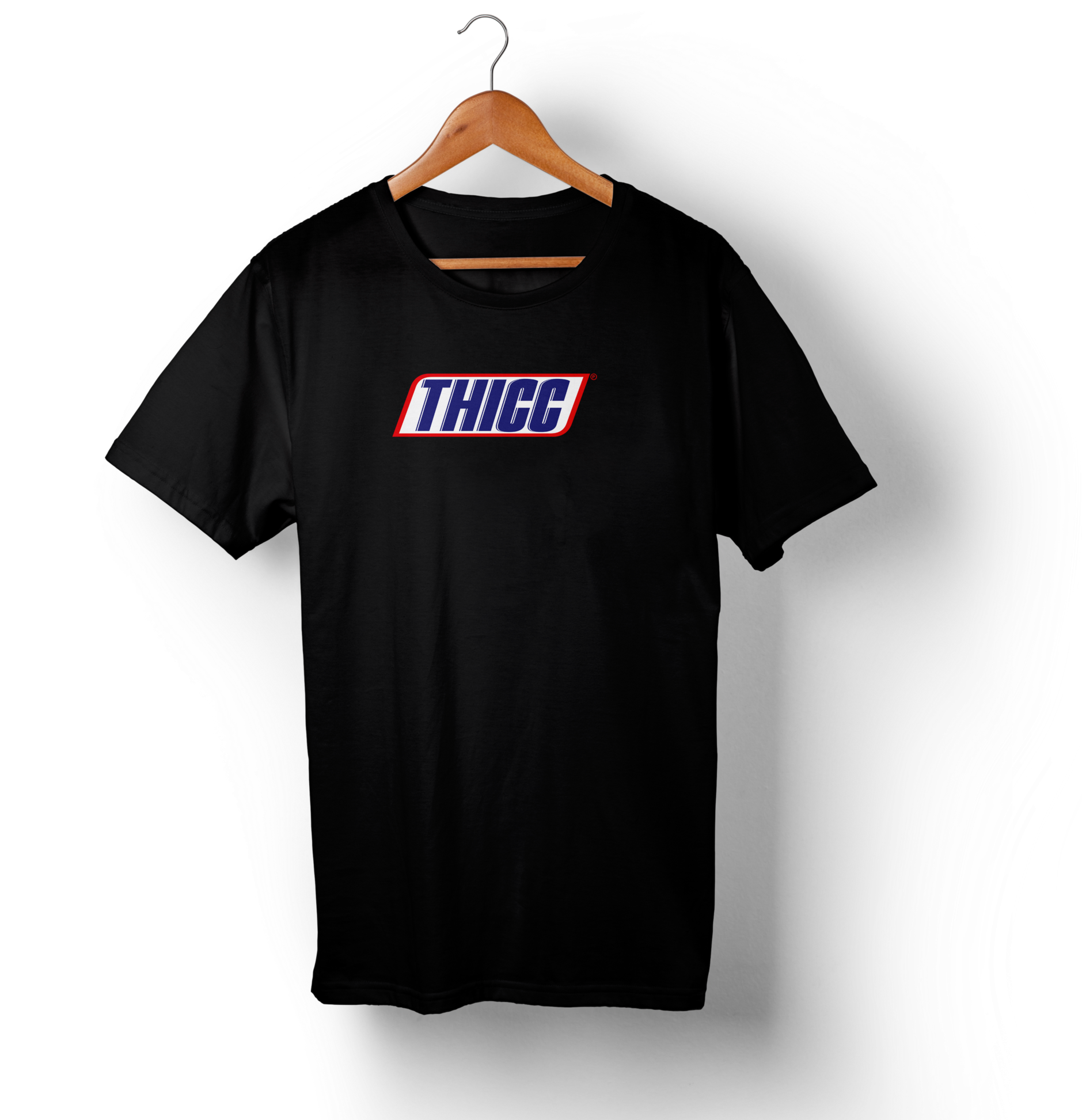 Thicc T-shirt - Fun Tshirts For Angry People (2031x2048), Png Download