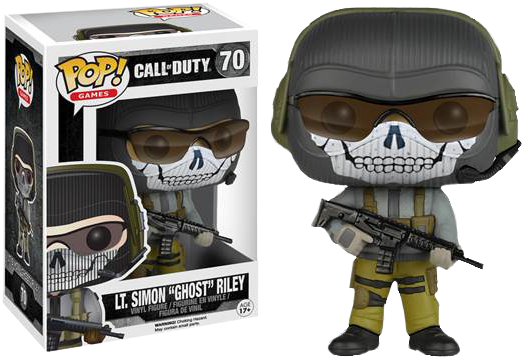 Simon "ghost" Riley - Simon Ghost Riley Pop (500x357), Png Download