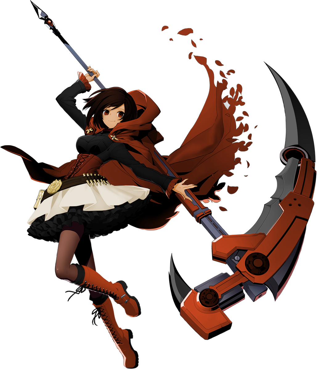 Hinata On Twitter - Rwby Blazblue Png (1029x1200), Png Download