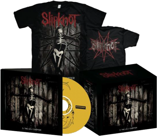 Slipknot 5 The Gray Chapter Cd (600x600), Png Download
