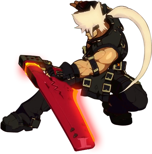 Guilty Gear Ggxrd Sol Badguy Palette Swap Photoshop - Cartoon (593x576), Png Download